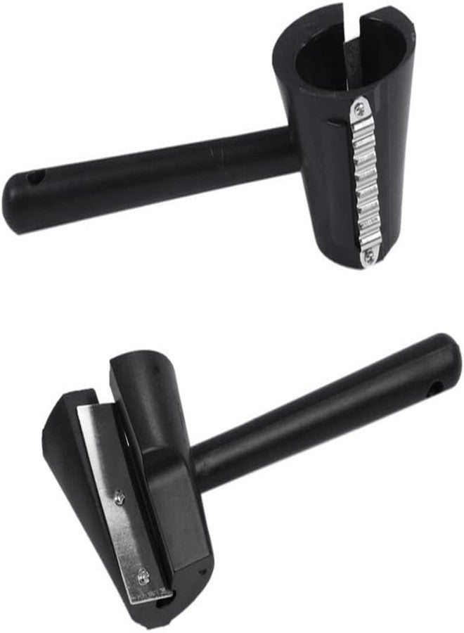 SHOPVILLA Carrot Curler and Peeler, Long-sharped Vegetables Fruit Flower Maker Cutte, Black Carrot Spiral Shred Slicer Root Vegetables Fruits Slicer Sharpener Garnishing Tool - Image 2